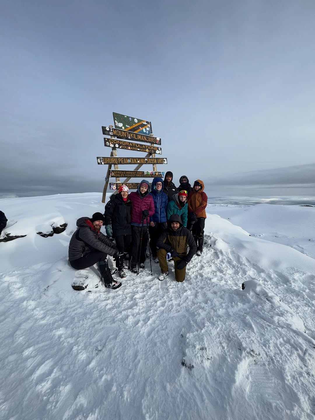 Uhuru peak view